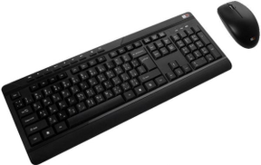 2B (KB443) Combo Keyboard and Mouse Wireless - Black