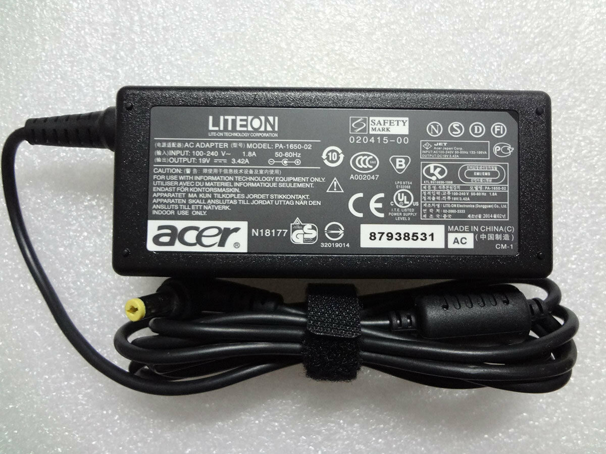 Adapter Laptop Acer 19v 3.42A