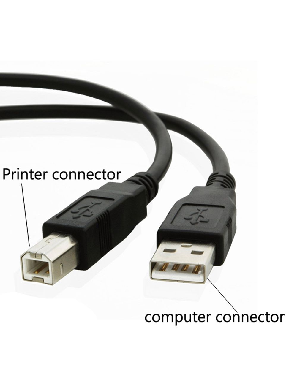 2B (DC027) - Cable USB Printer M/M - 10M